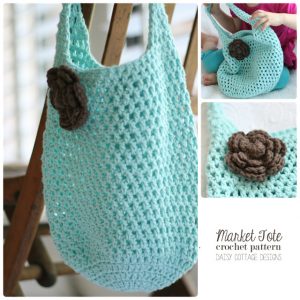 tunisian crochet tote bag pattern