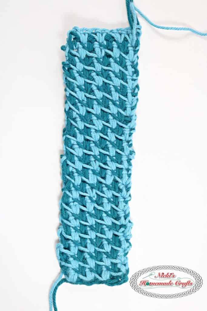 Easy Crochet Bracelet Using Turkish Star Stitch - Nicki's Homemade Crafts