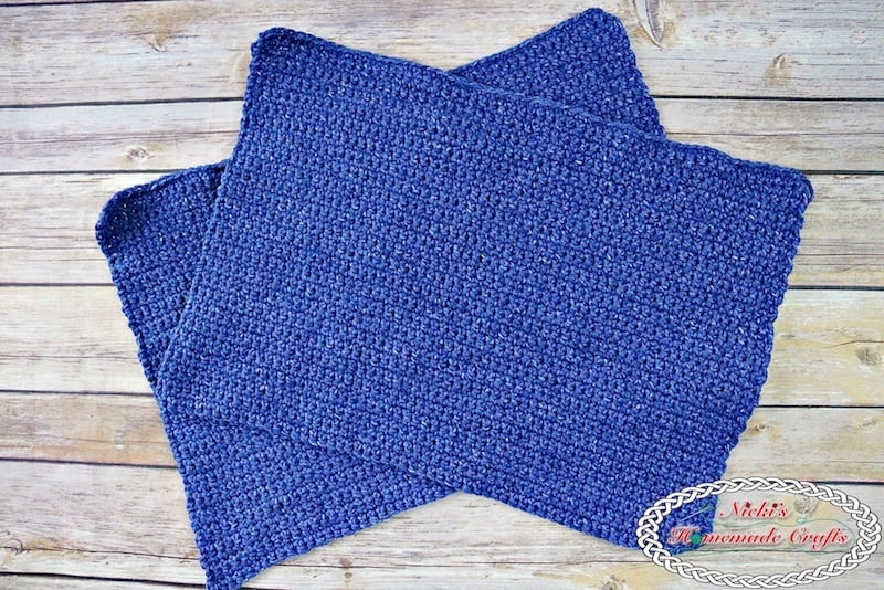 Free Crochet Reversible Tote Bag Pattern with Pockets - Easy Single Crochet  Bag - Nicki's Homemade Crafts