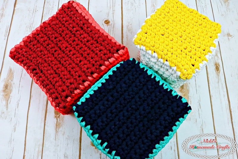 T-Shirt Yarn Bag Crochet pattern by Nicole Riley