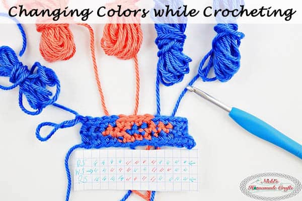 How to Change Colors In Crochet - Nicki's Homemade Crafts