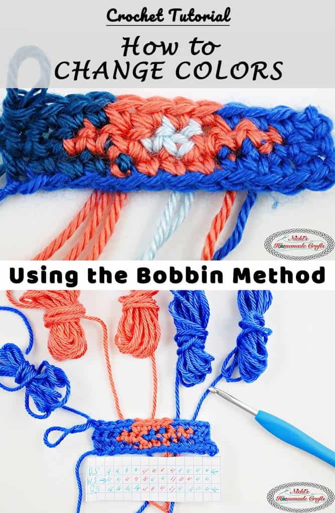 Change colors in crochet