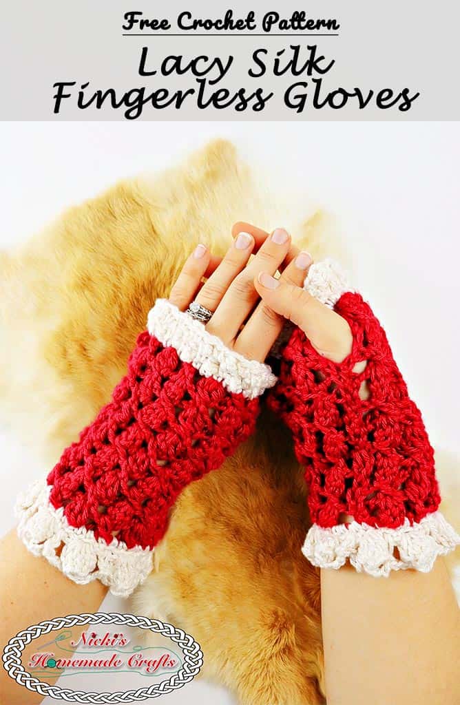 lacy fingerless gloves