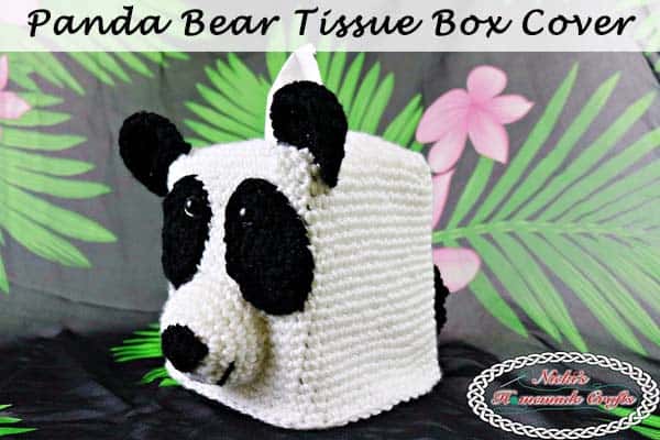 bear tissue box cover