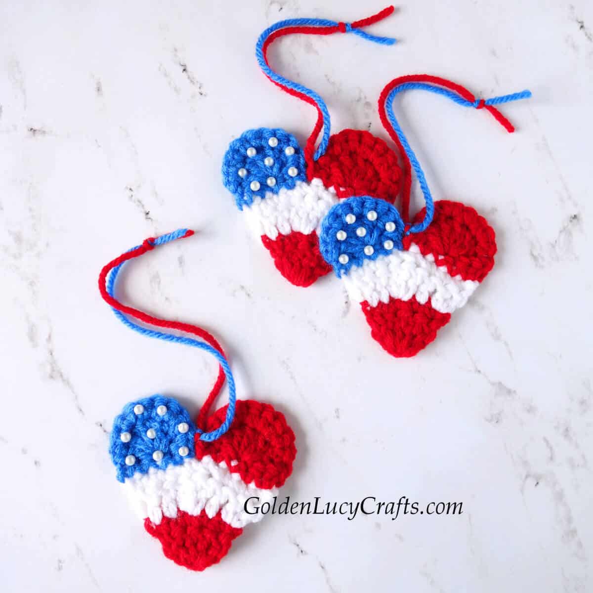 10 Free Patriotic Crochet Patterns for 4th July Nicki's Homemade Crafts