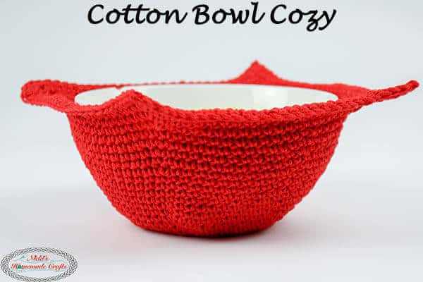 Easy Crochet Bowl Cozy Tutorial - Free Pattern