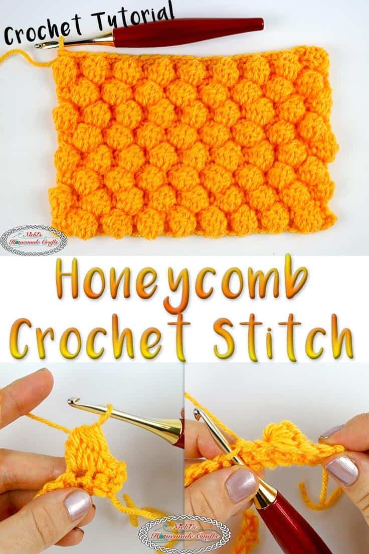 Honeycomb Crochet Stitch Pattern