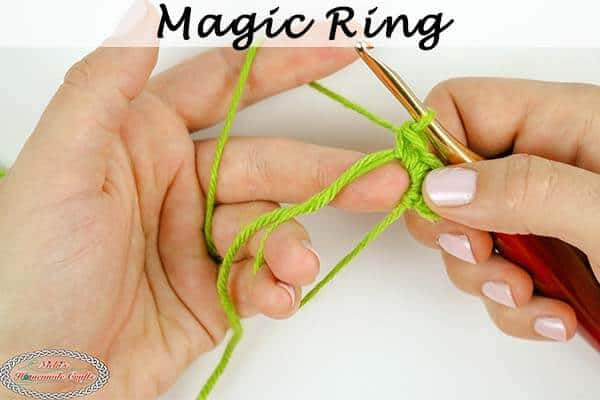 How to Crochet a Magic Ring (Magic Circle) — Pops de Milk - Fun and Nerdy  Crochet Patterns