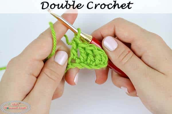 How to Crochet a Double Crochet - Beginner Video and Photo Tutorial