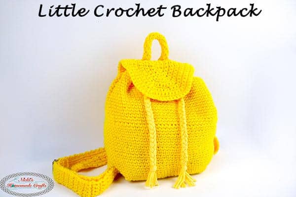 How to crochet backpack 