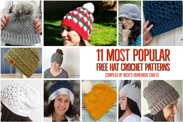 free winter hat patterns