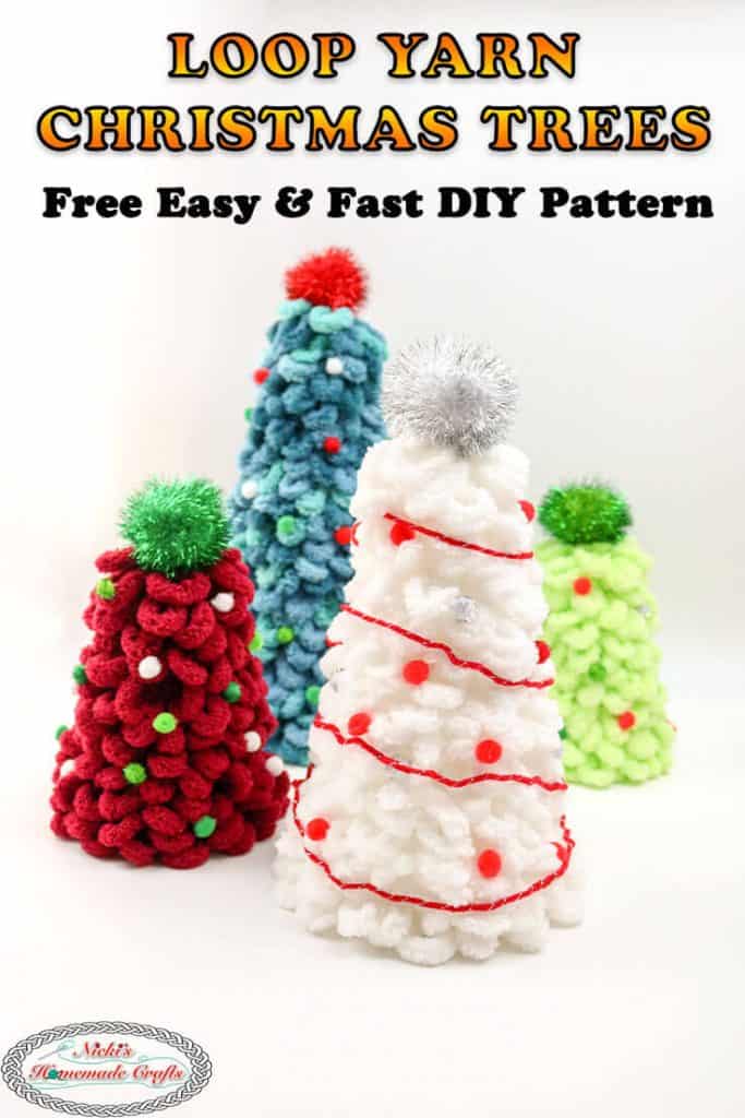 DIY Christmas Yarn Tree