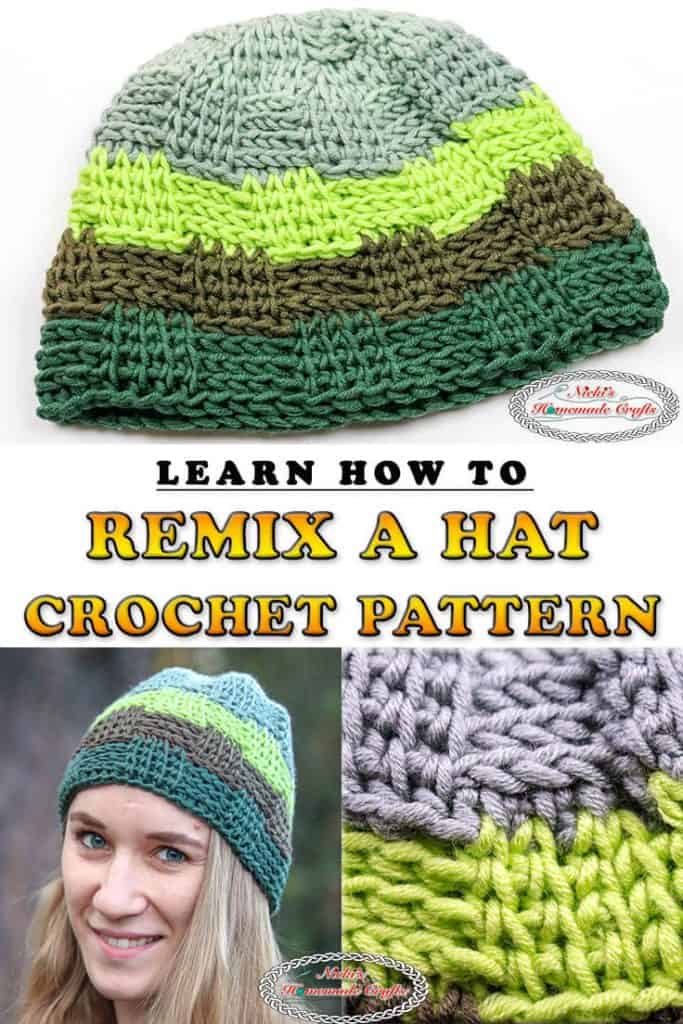 How to Remix an Amazing Crochet Hat Pattern Easily