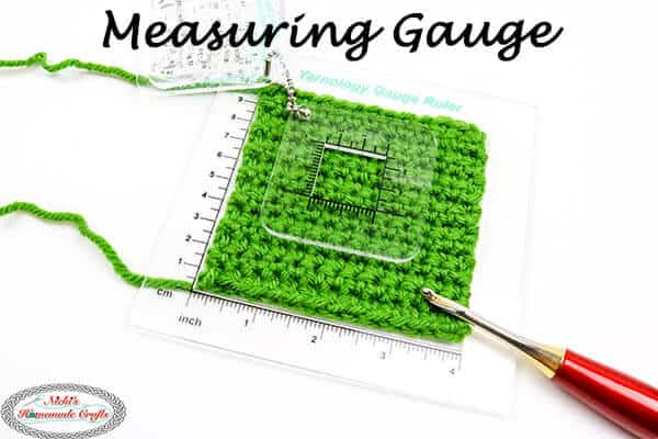Crochet Gauge - How to Measure & Adjust in Crochet Amazingly Easy