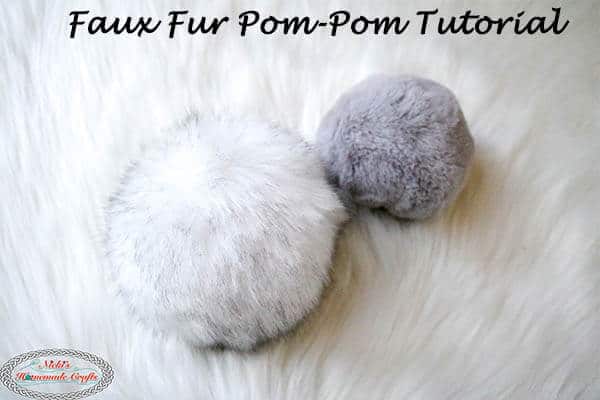 Make Your Own Faux Fur Pom Poms 