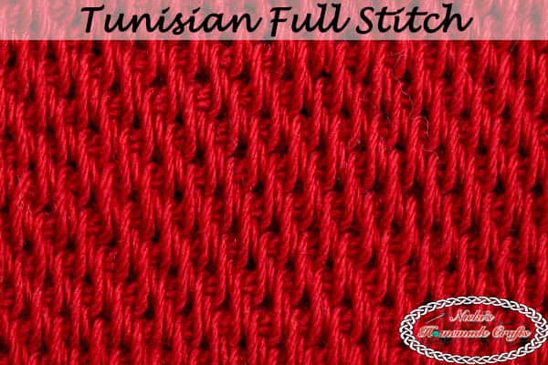 Tunisian crochet, stitch to collect 
