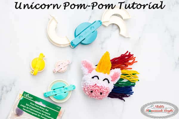 DIY Animal Pom Pom Keychains