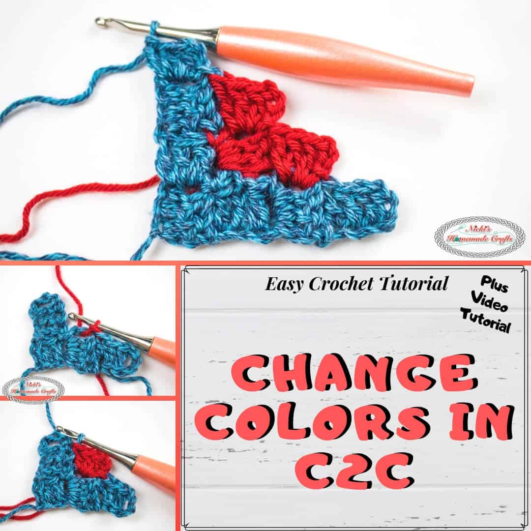 How to Change Colors in Corner to Corner (C2C) Crochet