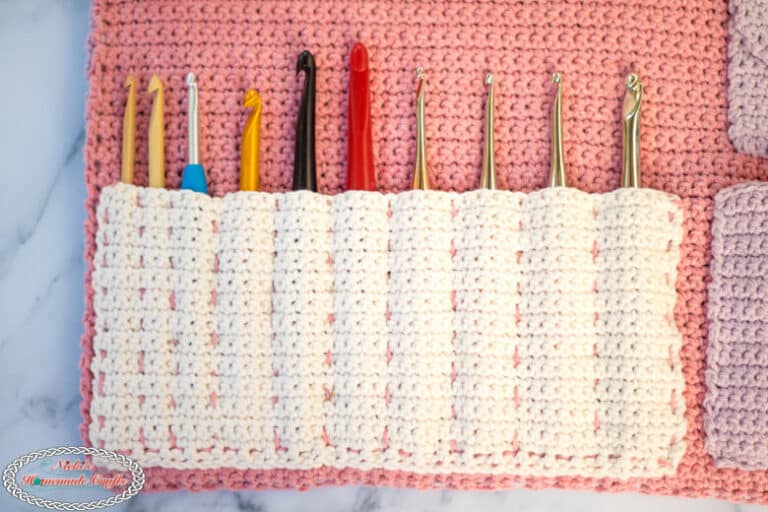 Best Free Crochet Hook Holder Pattern Nicki's Homemade Crafts