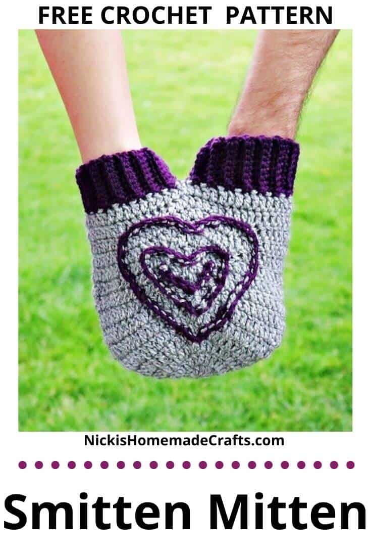 Hand Holding Mitten Free Pattern for Couples Nicki's Homemade Crafts