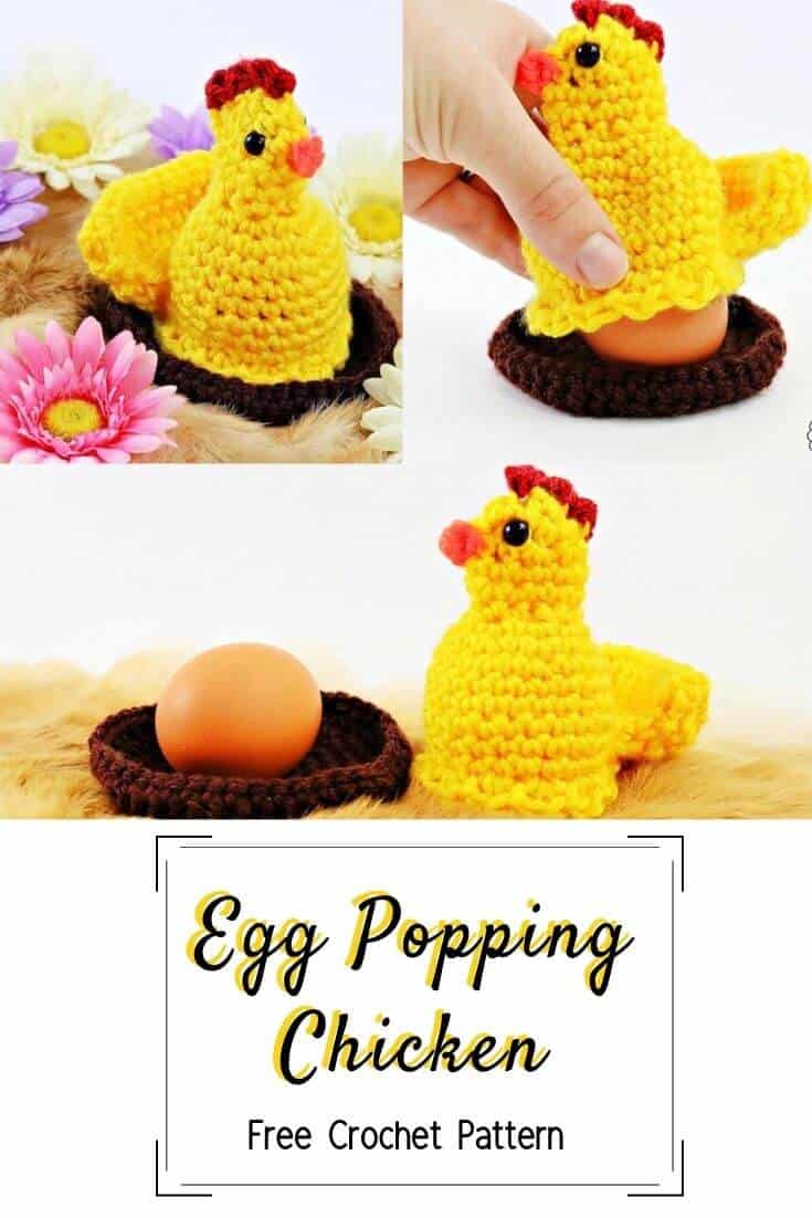 Crochet Chicken Egg Warmer - Nicki's Homemade Crafts