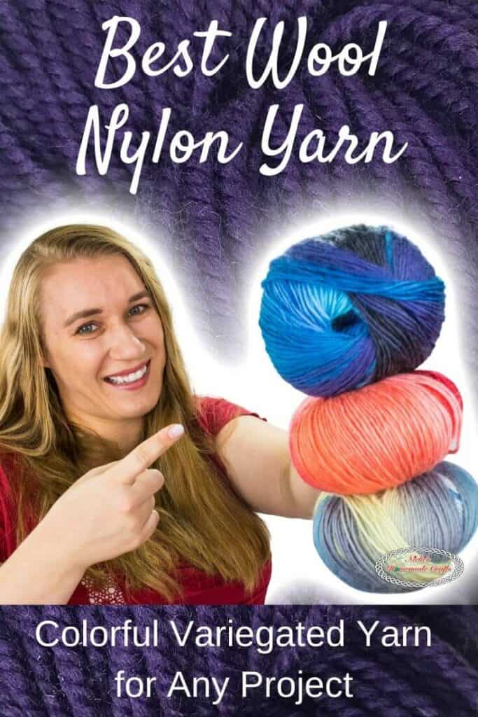 Best Wool Nylon Yarn for Crochet - Ombre Chroma Yarn - Nicki's Homemade