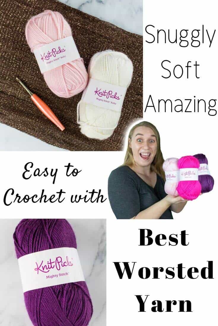 Best Worsted Weighted Yarn for Crochet - Nicki's Homemade Crafts