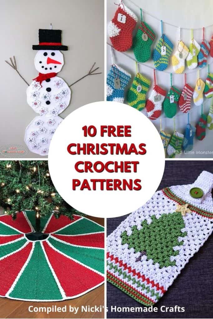 10 Absolutely Most Popular & Amazing Free Christmas Crochet Patterns