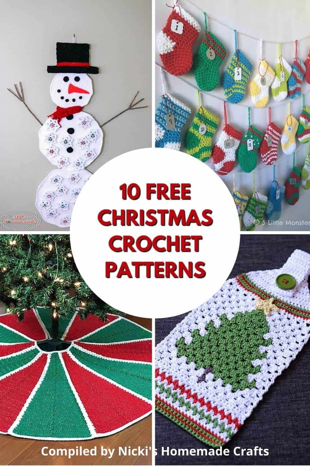 10 Absolutely Most Popular &amp; Amazing Free Christmas Crochet Patterns