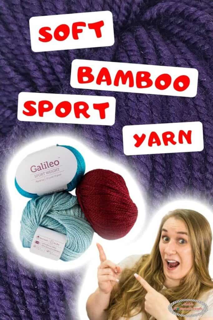 Galileo Merino Wool/Viscose Sport Yarn