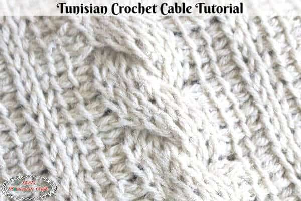 Tunisian Crochet Stitch Tutorials Archives - Nicki's Homemade Crafts