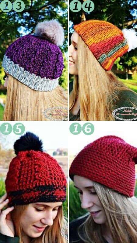 20 Hat & Beanie Crochet Patterns Plus Video Tutorials in a Video Ebook PDF