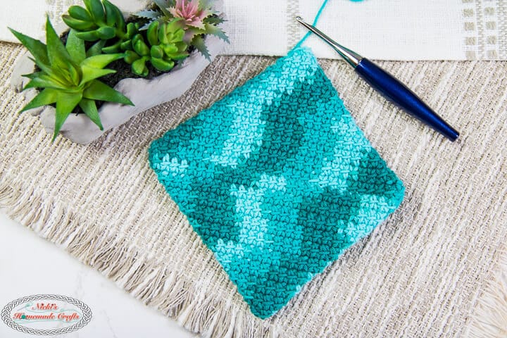 Free Thick Crochet Potholder Pattern with Envelope Border - Nicki's  Homemade Crafts