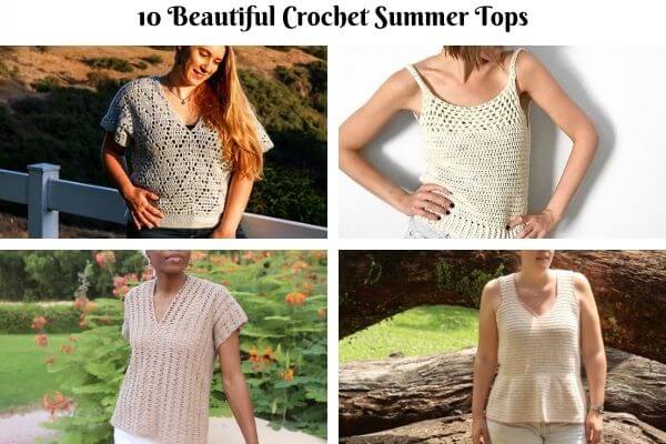 17+ Summer Crochet Dresses and Tunics (Free Fun Patterns)