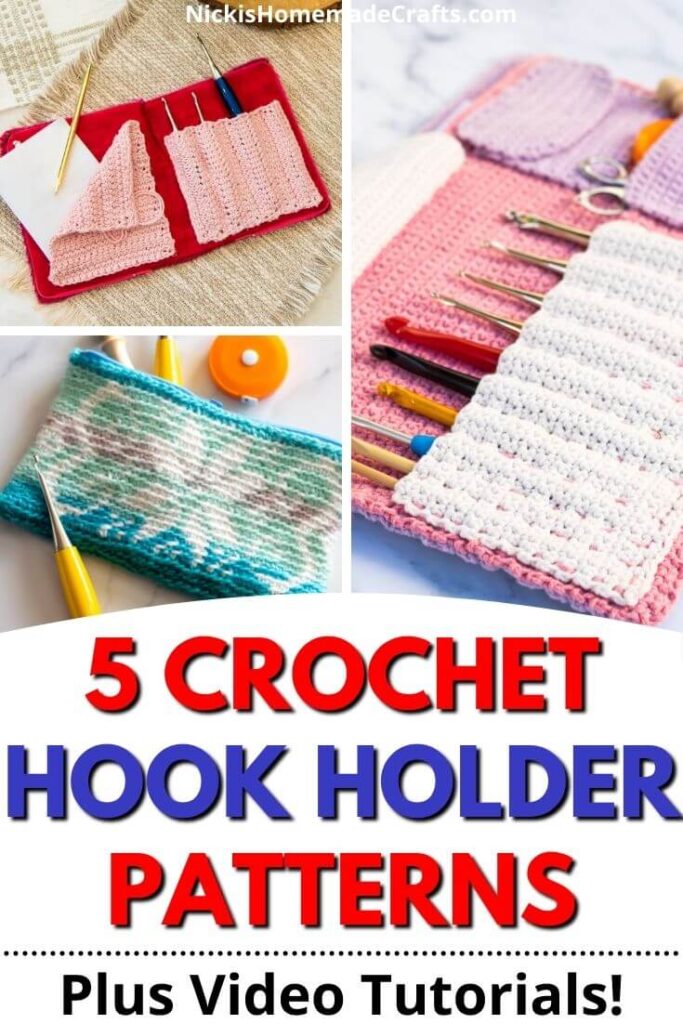 5 Easy Crochet Hook Storage Ideas - Nicki's Homemade Crafts