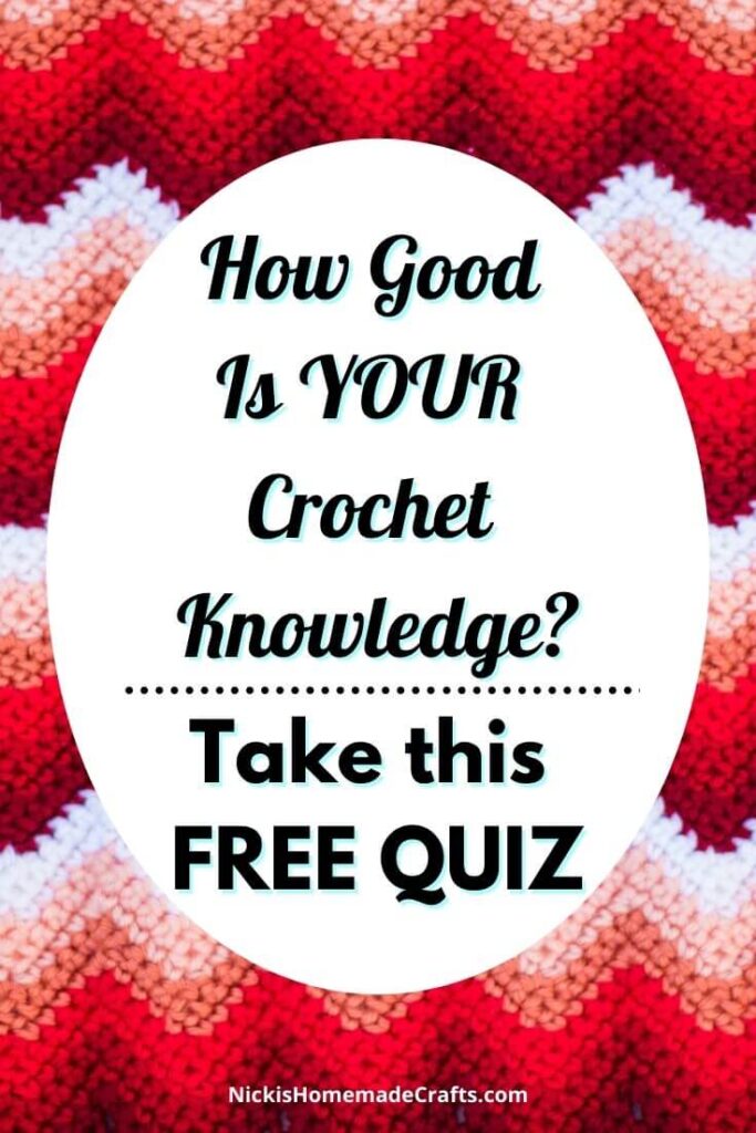 Crochet Quiz Test Your Crochet Knowledge for FREE Nicki's Homemade