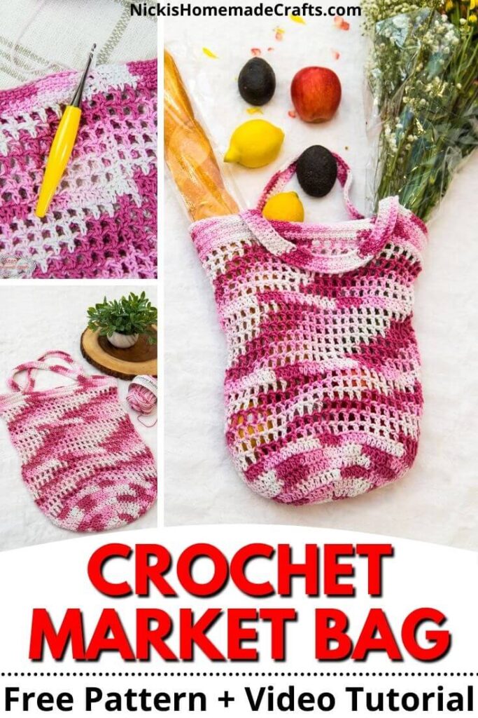 T-Shirt Yarn Bag Crochet pattern by Nicole Riley