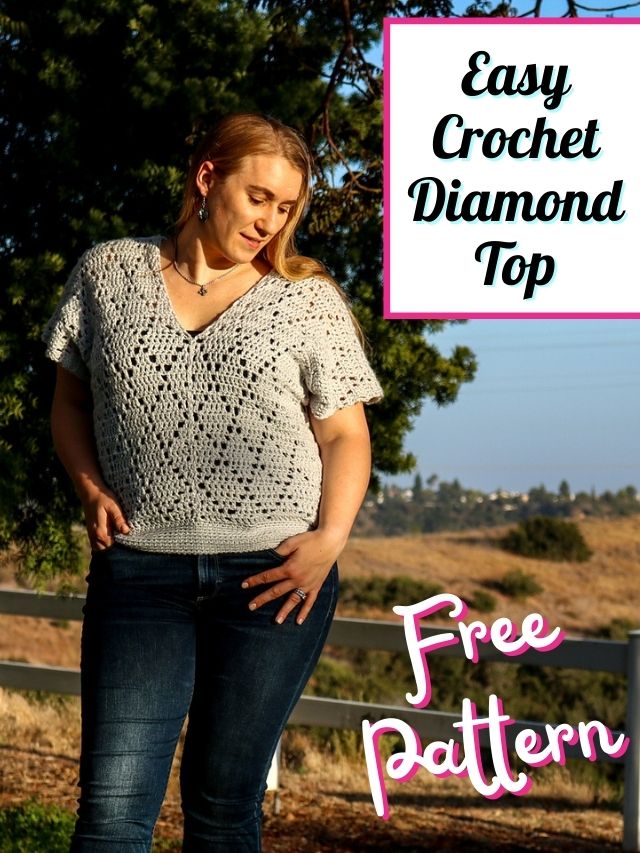 Diamond Crochet Top Pattern Nicki's Homemade Crafts