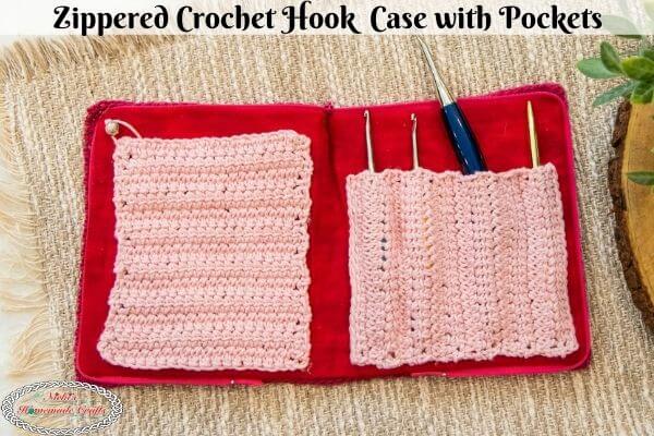 Free Waffle Crochet Hook Holder Booklet Pattern with Butter and Syrup -  Nicki's Homemade Crafts