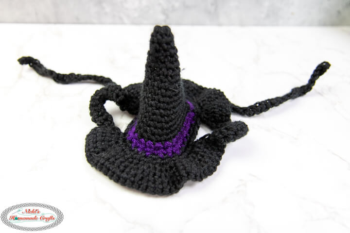 crochet cat witch hat pattern