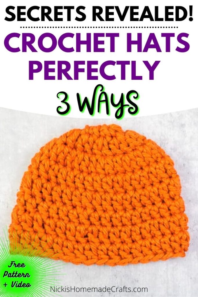 Hat or Crochet Tutorial - Nicki's Crafts
