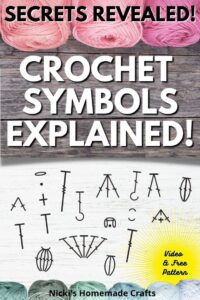 How To Read Crochet Symbols Charts Easily - Nicki's Homemade Crafts