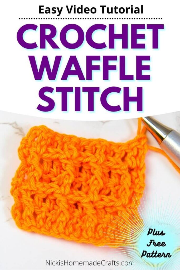 How to crochet potholders for beginners [Waffle Stitch] thermal stitch 