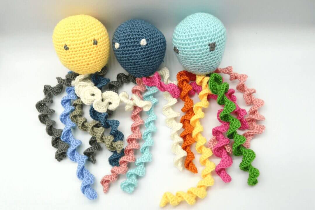 10 Cute and FREE Crochet Octopus Patterns - Nicki's Homemade Crafts