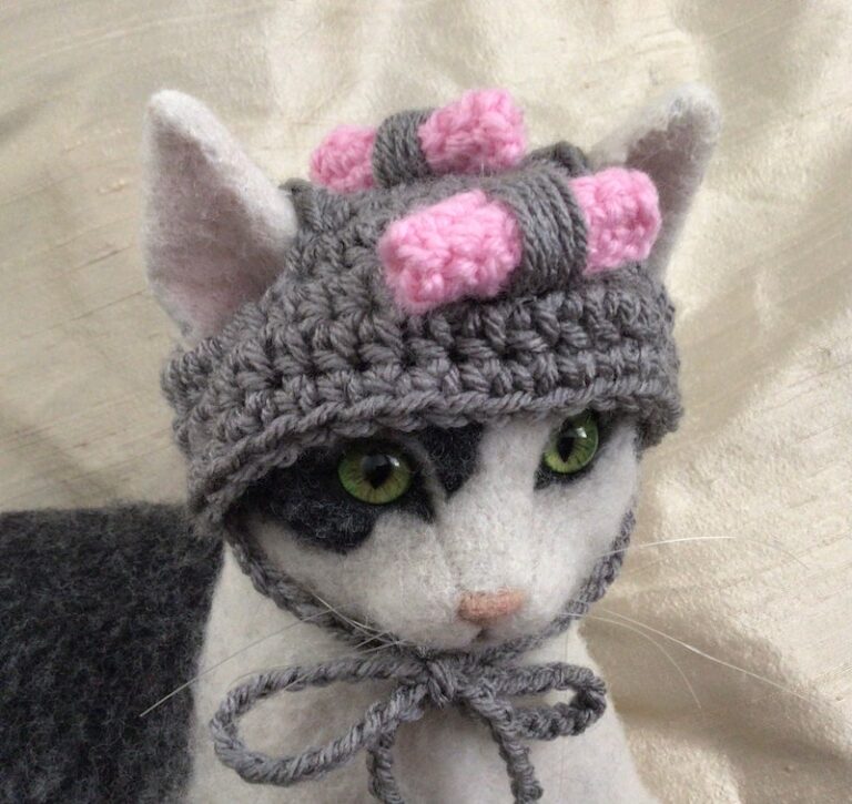 11 Cute Crochet Cat Hat Patterns Nicki's Homemade Crafts