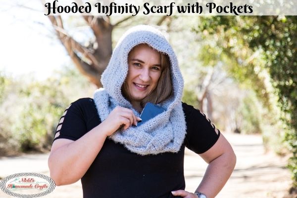 Crochet - Small project: keyhole waterfall scarf