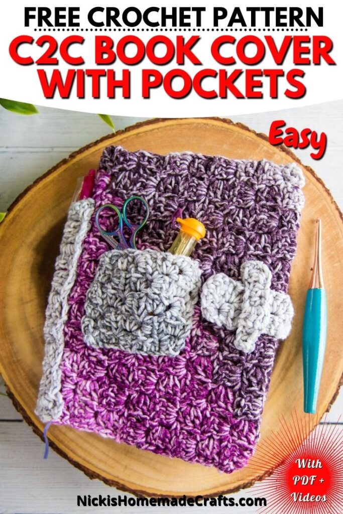 So Easy! Crochet Book Cover Pattern