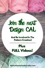 Join the next Design Crochet Along - Nicki's Homemade Crafts