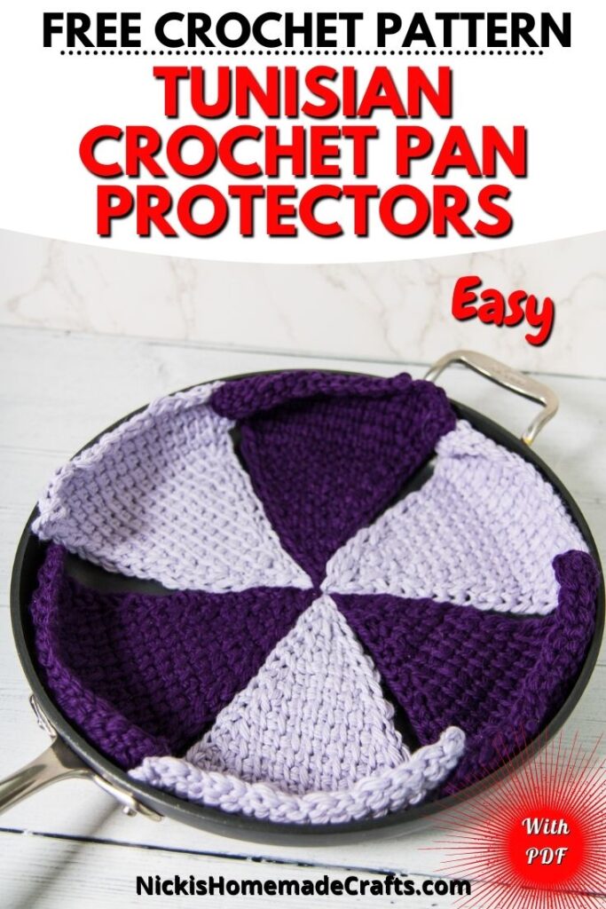 Pot and Pan Protectors Crochet Pattern, Beginner Friendly Easy