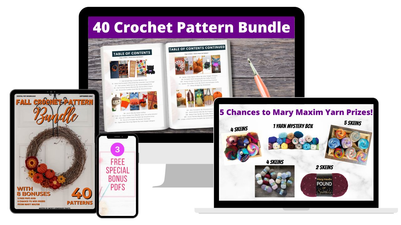 Fall Crochet Pattern Bundle - 5 Days Only!!! - Nicki's Homemade Crafts